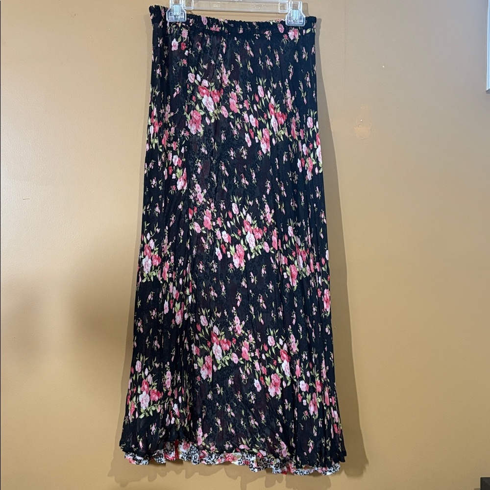 HC334 Sharon Anthony Reversible Skirt Size XL 39 inch long